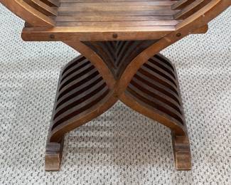 Hand Carved X-Wing Arm Chair