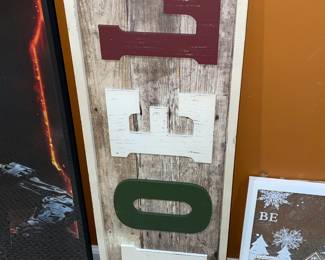 Noel Wall Sign