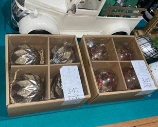 Boxed Christmas Ornaments