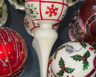 Beautiful Glass Christmas Ornament Collection