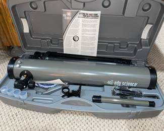 Edu Science Telescope W/ Case