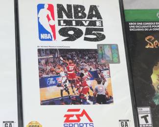 SEGA Genesis Game (NBA Live 95)