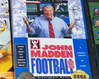 SEGA Genesis Game (John Madden Football 93)
