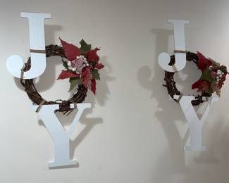 Joy Wall Wreaths
