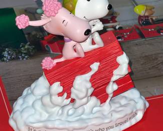 Peanuts Snoopy Figurine From The Peanuts Movie