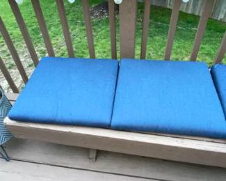 Blue Patio Cushions