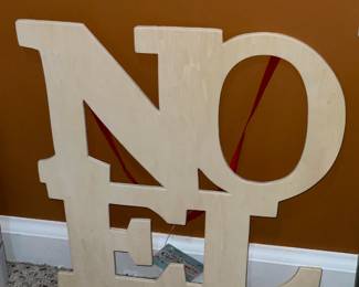 Noel Wall Sign