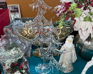 Acrylic Icicle Dripping Trees Decor