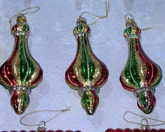 Beautiful Glass Christmas Ornament Collection