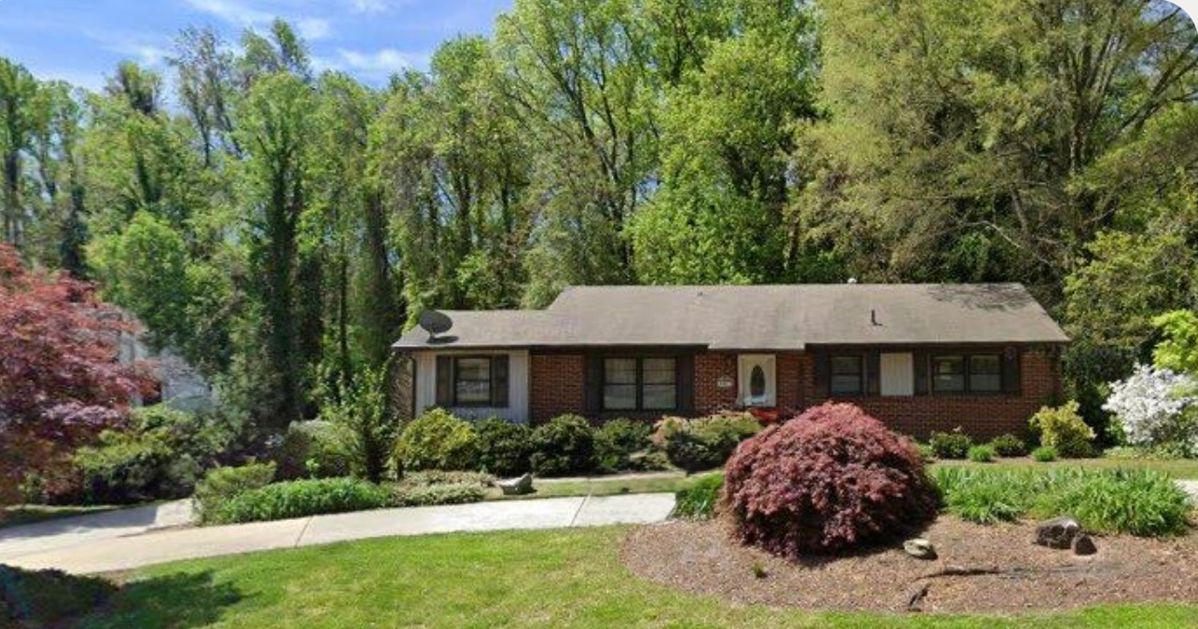 This 2,100 sq foot house has been the home of a Greensboro family for over 65 years. It is filled with lots of treasures.
