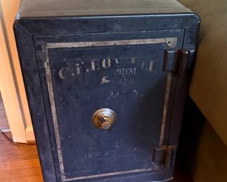 C.F. Howell Victoria Safe late 1800’s to early 1900’s. Has working combination just missing one small drawer on the inside of the safe.