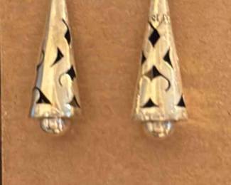 Sterling Silver filigree earrings