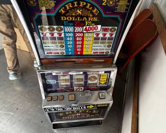 Two slot machines