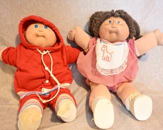 Cabbage patch dolls