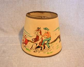 Vintage lamp shade