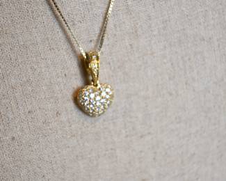 14K gold necklace