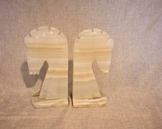 Marble Bookends