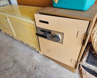 Montgomery Ward safe with combination.