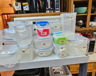 Lock and Lock storage containers
