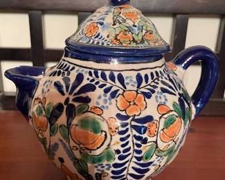 Mexican Talavera teapot