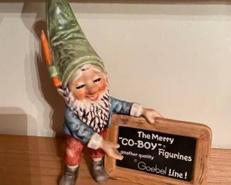 Goebel Gnomes dealer display plaque