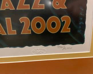 2002 jazz fest print number