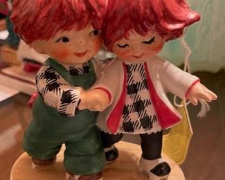 Goebel Redhead "Dating & Skating"
