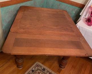 drawleaf table #1 half open