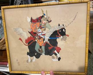 riding samuri #1 (from left)
