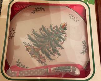 Spode Christmas cheese plate