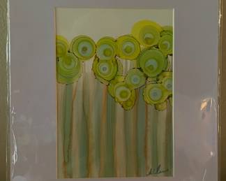 Green Circles print (Axel Soldwedel)