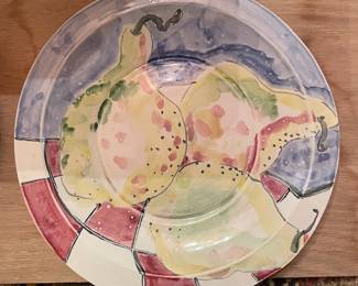 Hasslock 3 pears plate