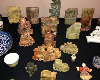 Antique Chinese soapstone
