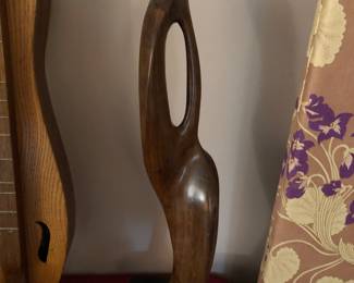 Wood sculpture