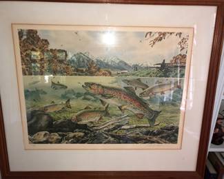 Eldridge Hardy signed print