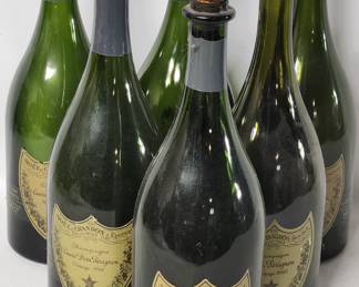 1964 Dom Perignon bottles