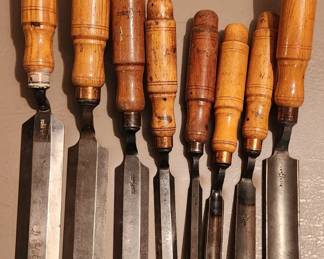 Buck Brothers cranked neck chisels