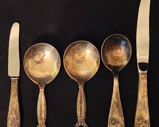 Silver cutlery