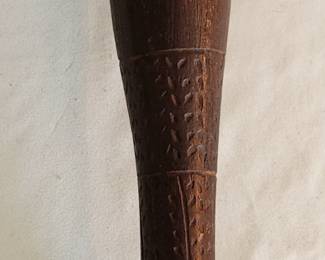 Antique Fijian Ula Tavatava Throwing Club Weapon