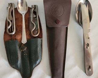 Girl Scout and Boy Scout utensils