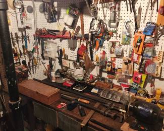 FULL toolroom of useful items.