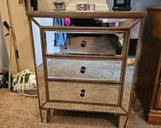 Mirror night stand