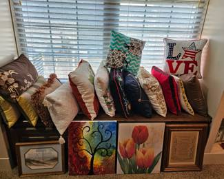 Throw pillows