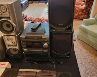Vintage stereos