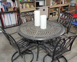Patio table & chairs