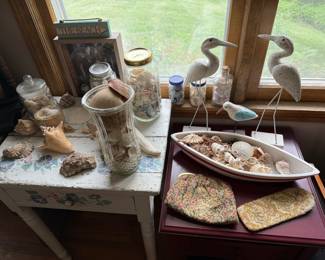 Seashells and Beach Decor