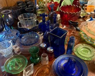 More Decorative Colorful Glass