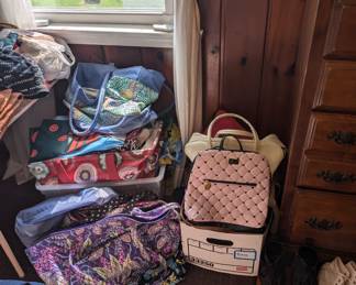 Very Large Lot of Women's Purses and Bags