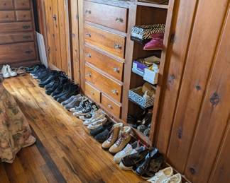 Huge lot of Woman's Shoes and Boots