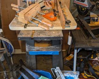 Table Router - Wood Clamps